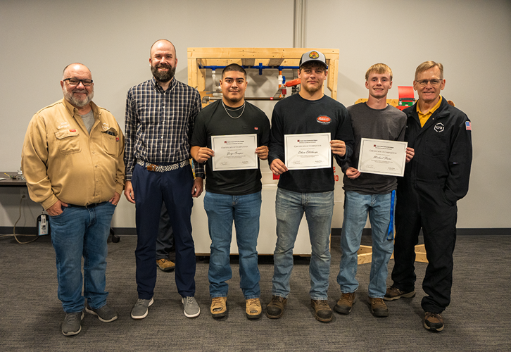 Nine Months Later, Three Students Find More Than a Career Path