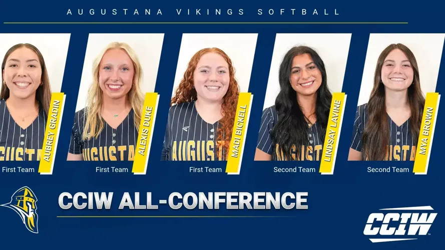 Five Vikings selected to All-CCIW Softball Team