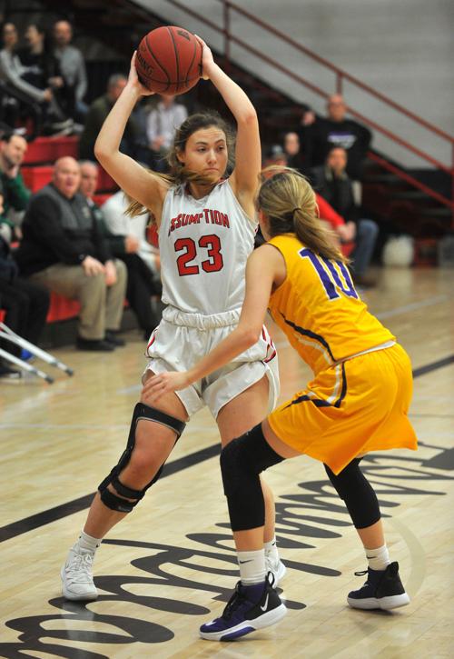 Sherrard Vs Assumption At The Ihmvcu Shootout Girls Basketball