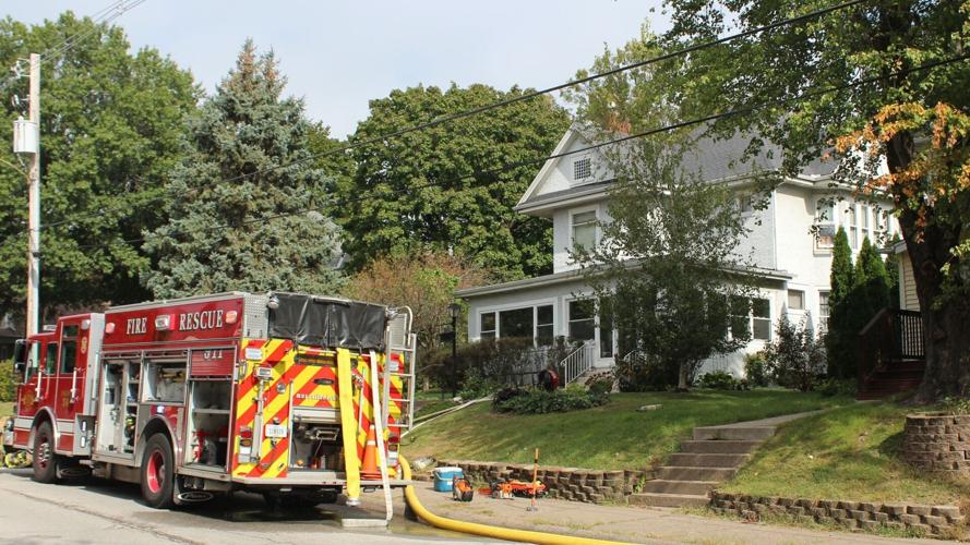 Basement fire contained to room of origin Tuesday