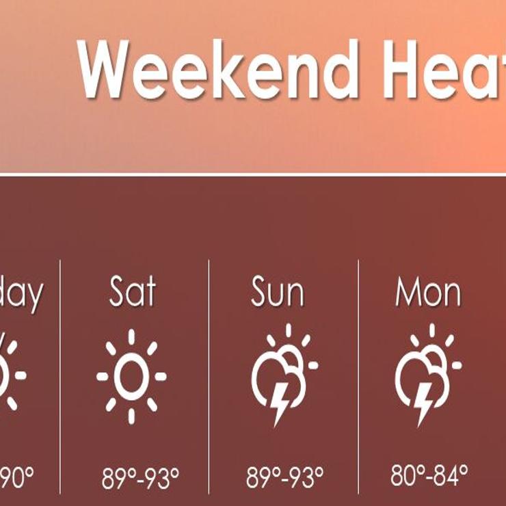 Friday Briefing Heat And Humdity Return Rainbow House Learning