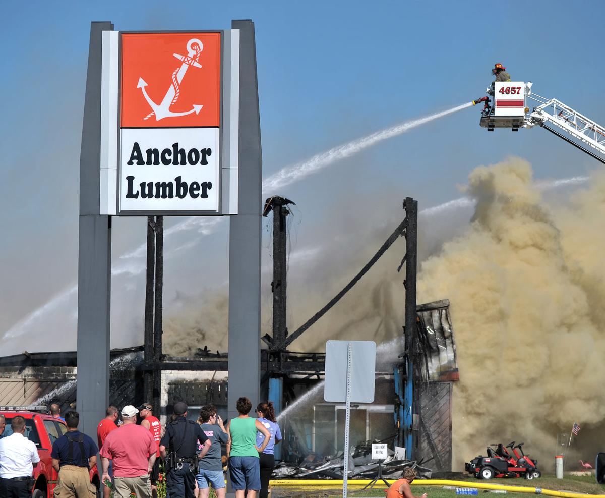PHOTOS Anchor Lumber Fire in Silvis Multimedia Photo/Video