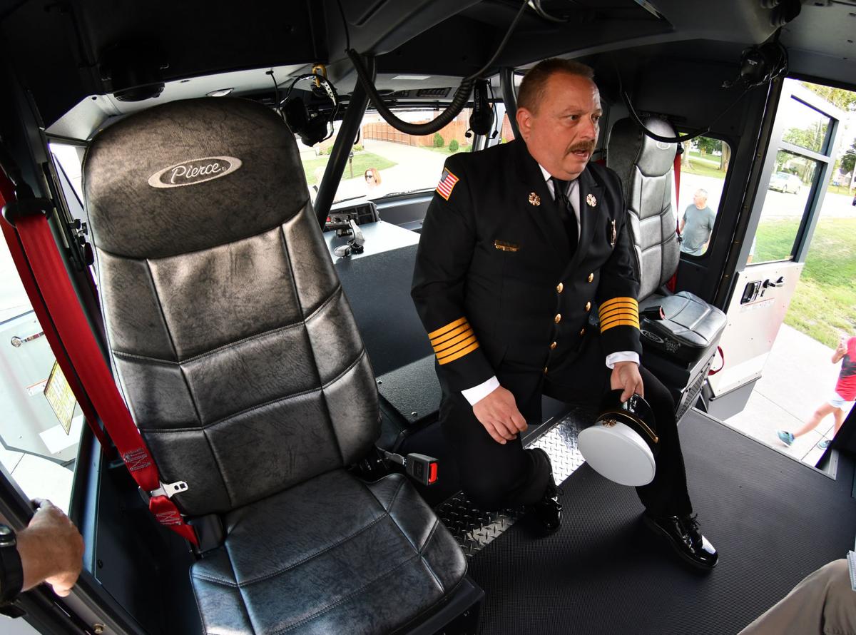 Silvis Fire Department new Pierce Enforcer Pumper