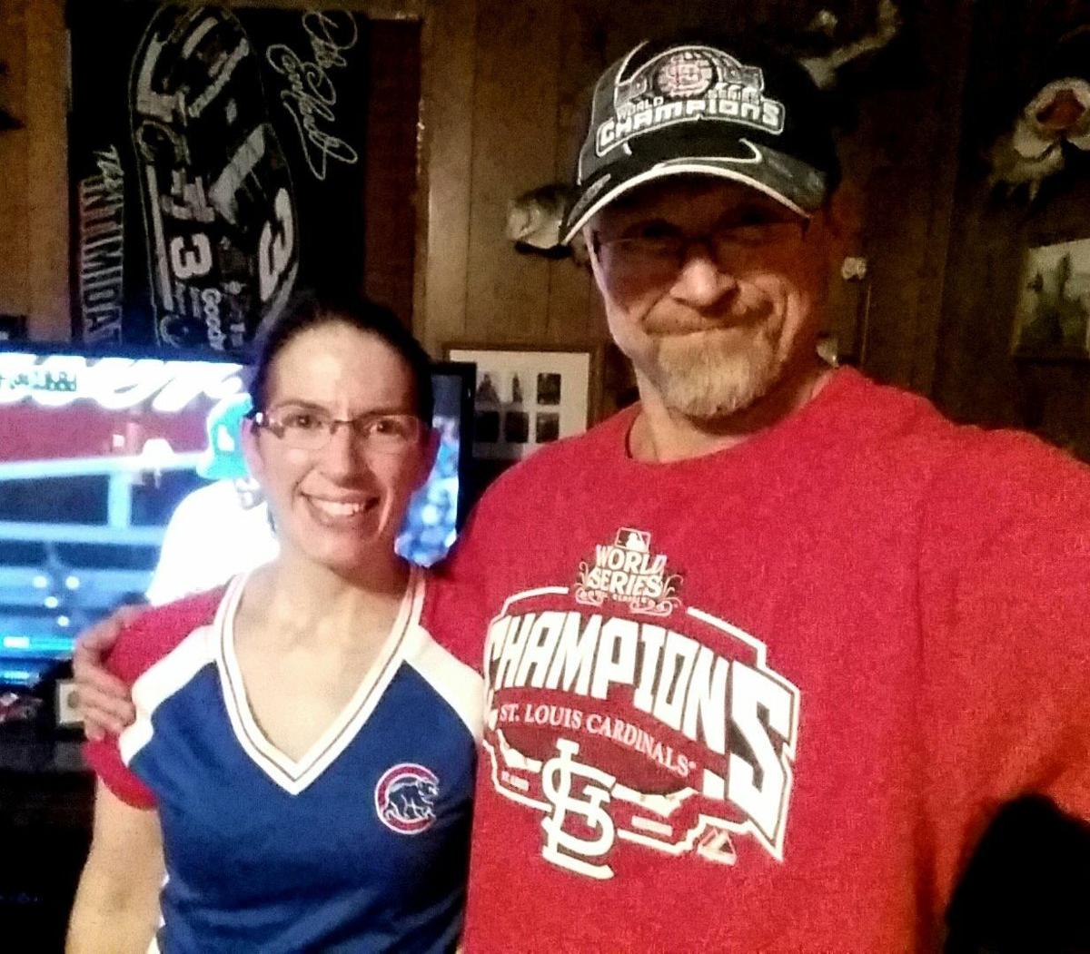 A house divided - Cubs/Cardinals Couples