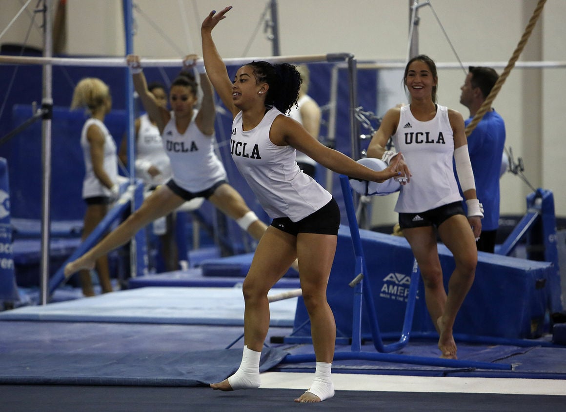 The UCLA gymnast who became a viral sensation by just being herself
