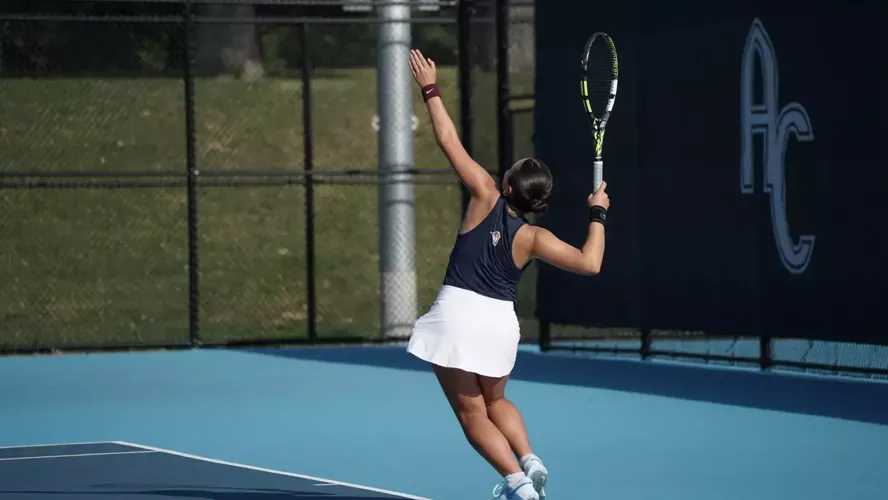 Women's tennis comes up just short to North Park