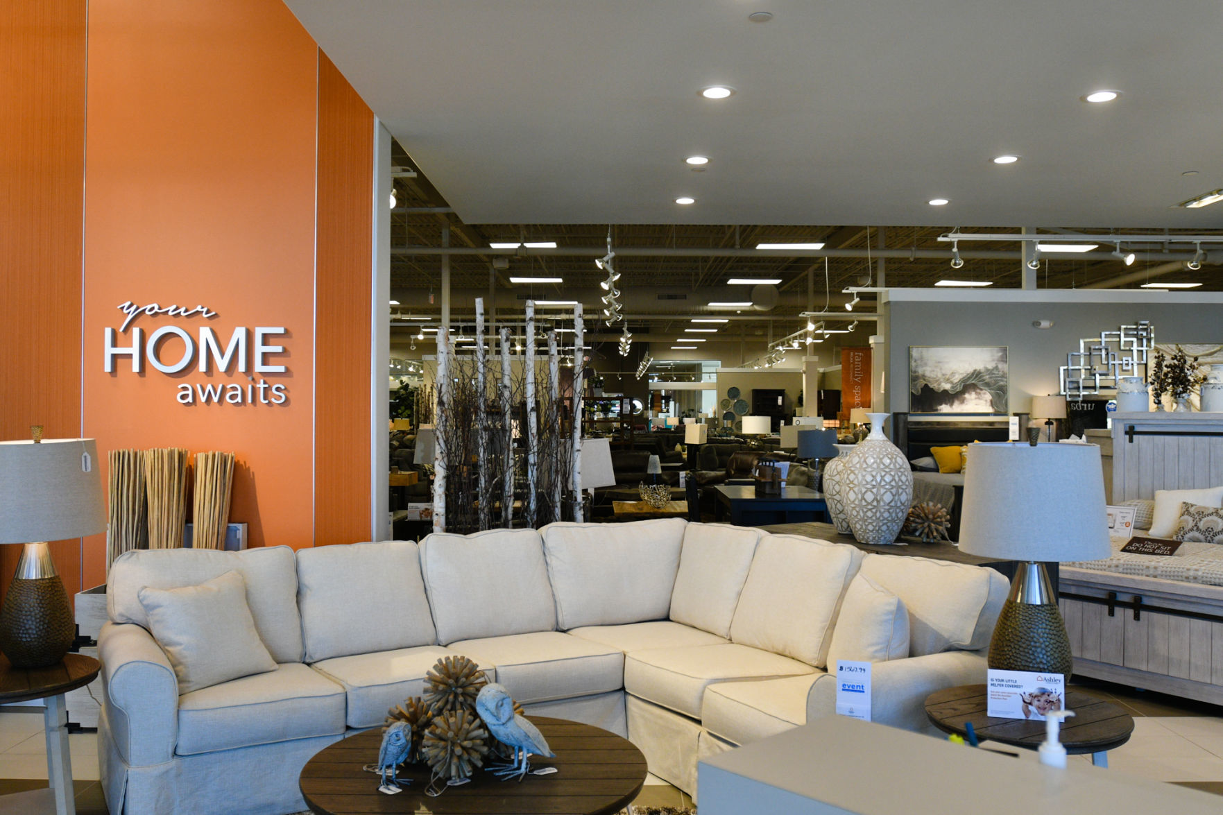 Ashley home on sale furnishing store