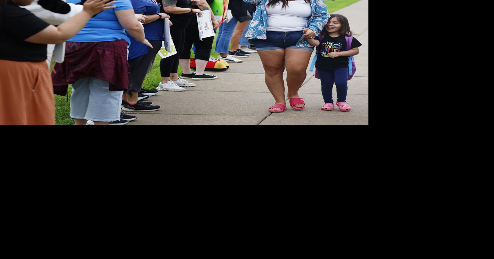 Photos: First day of school at George O. Barr Elementary in Silvis