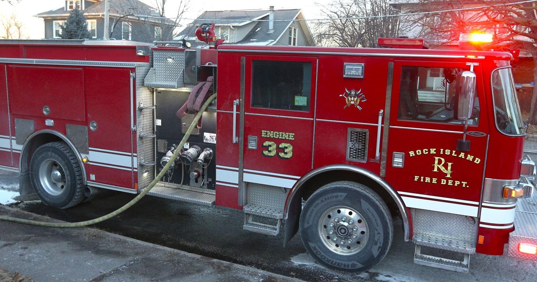 Rock Island fire on Wednesday displaces 40 people