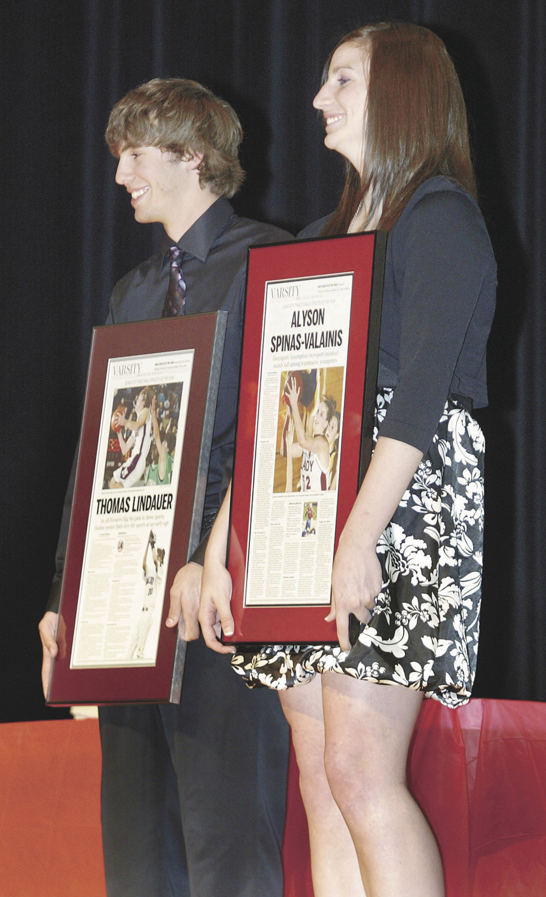 Salute to Sports: Thomas Lindauer, Alyson Spinas-Valainis