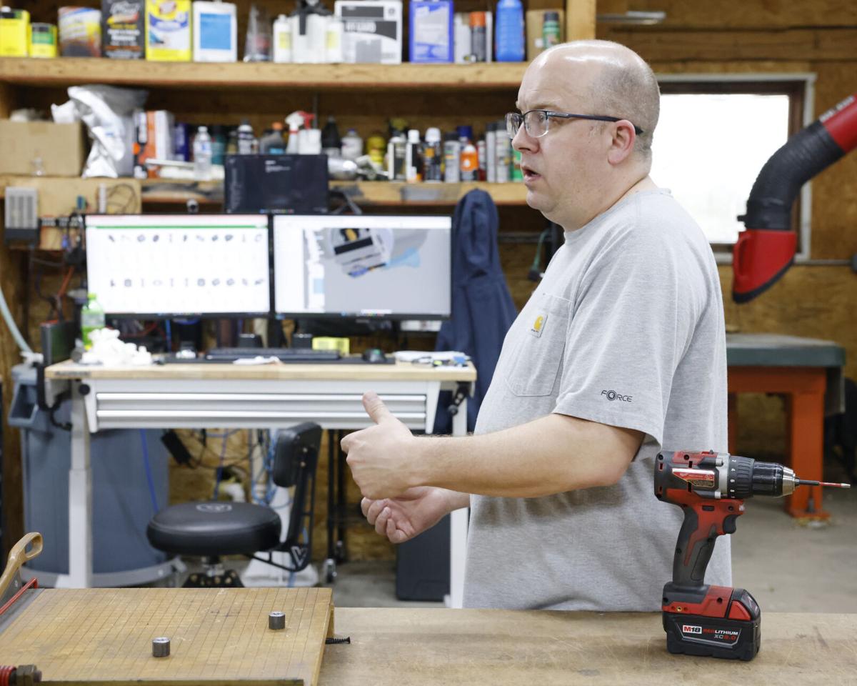 Photos: Revolute Machine turns out parts in Coal Valley