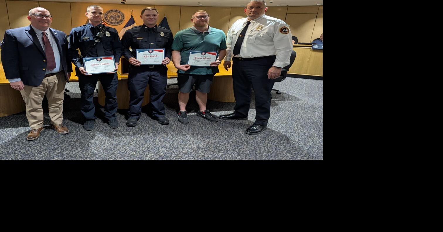 Davenport firefighters honored for saving lives off-duty