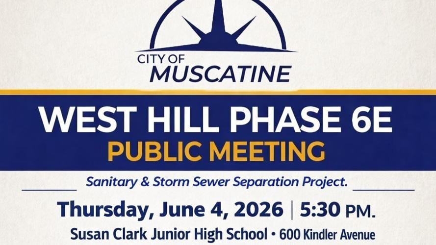 City schedules June 4 meeting on West Hill Phase 6E work