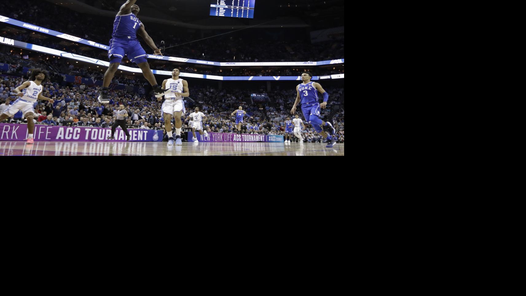 No 5 Duke Beats No 3 North Carolina In Acc Semifinals