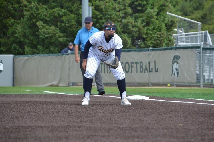 Softball claims first game in CCIW Tournament