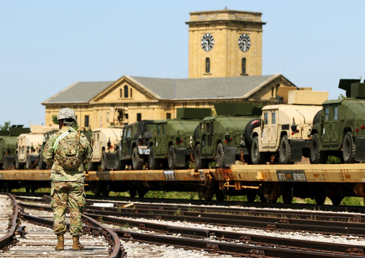 Rock Island Arsenal Ships Out Hundreds Of Vehicles By Rail
