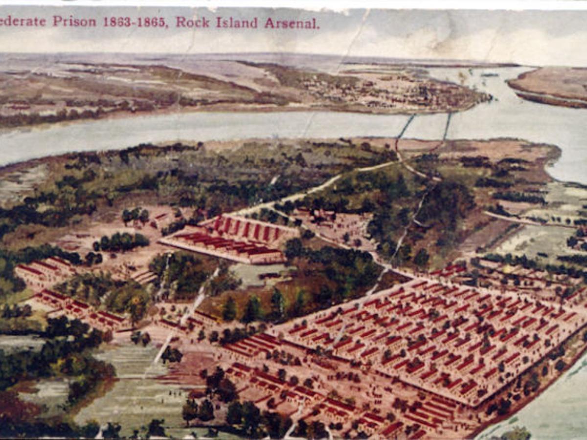 Postcards From Home Rock Island Arsenal Was Home To Civil War