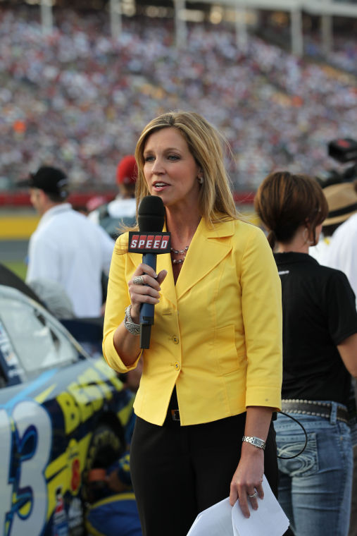 NASCAR TV heavyweight Krista Voda passionate about her roots | Sports ...