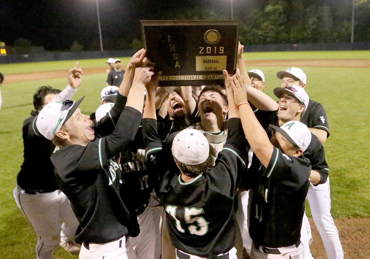 Alleman rallies for Class 2A state baseball trip