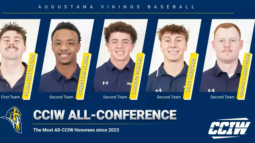 Five Vikings named to CCIW All-Conference Team