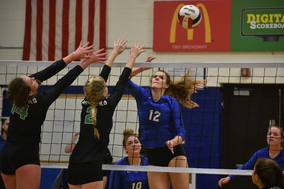 Alleman at Quincy volleyball