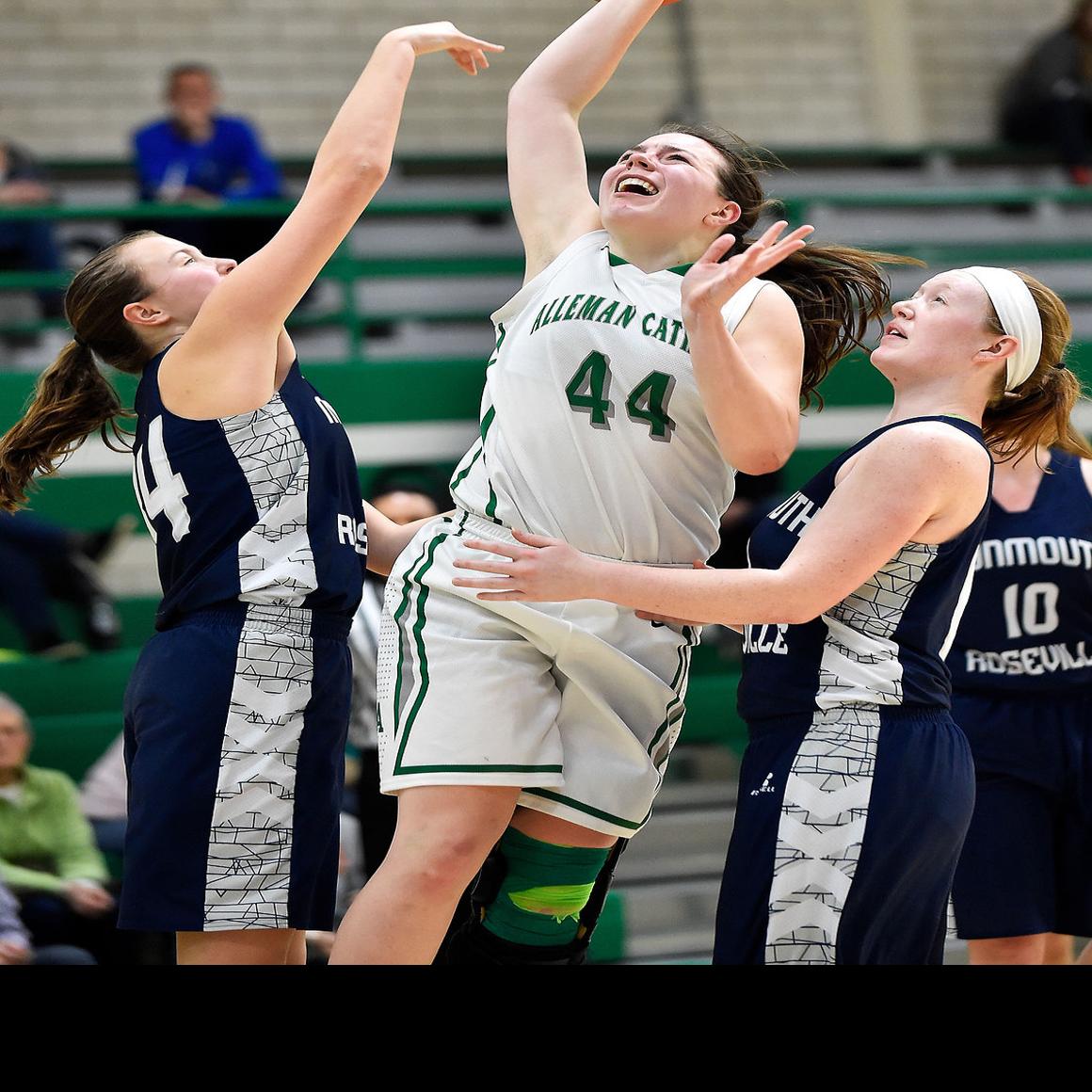 Prep Girls Basketball Monmouth Roseville At Alleman Annawan At