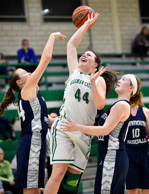Prep Girls Basketball Monmouth Roseville At Alleman Annawan At