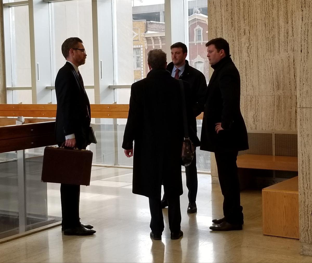 Courthouse hearing in Peoria
