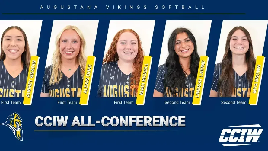Five Vikings selected to All-CCIW Softball Team