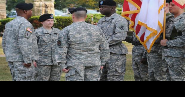 First command sergeant major assumes responsibility