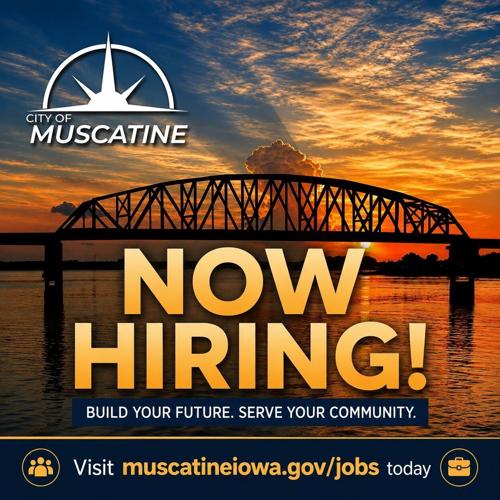Find your next opportunity with the City of Muscatine
