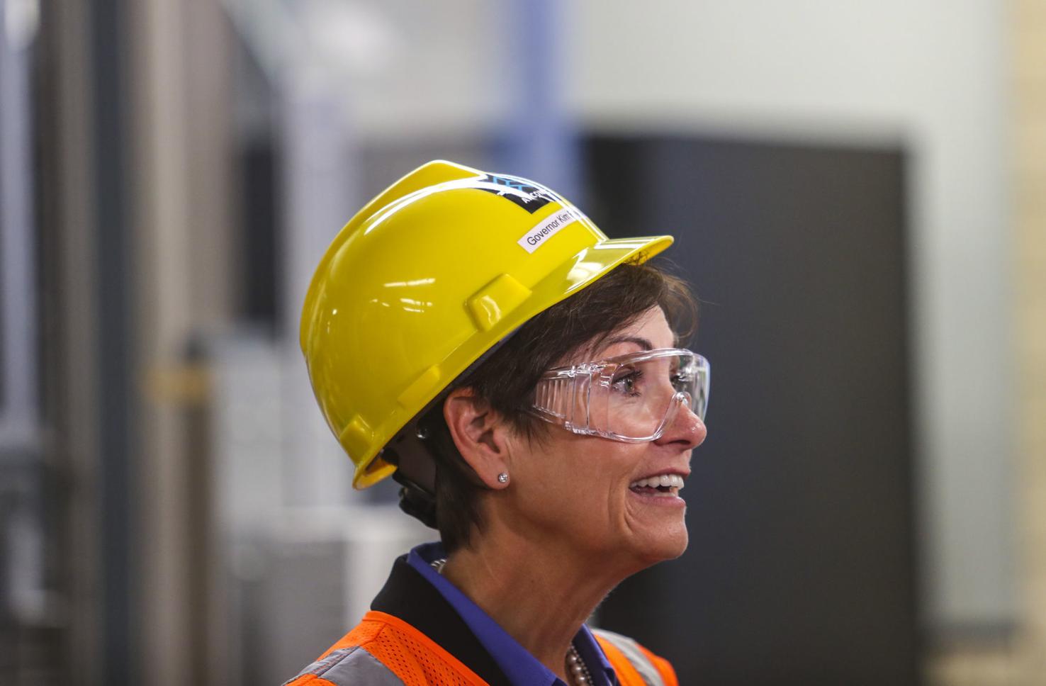 Photos Gov. Kim Reynolds tours Arconic Davenport Works