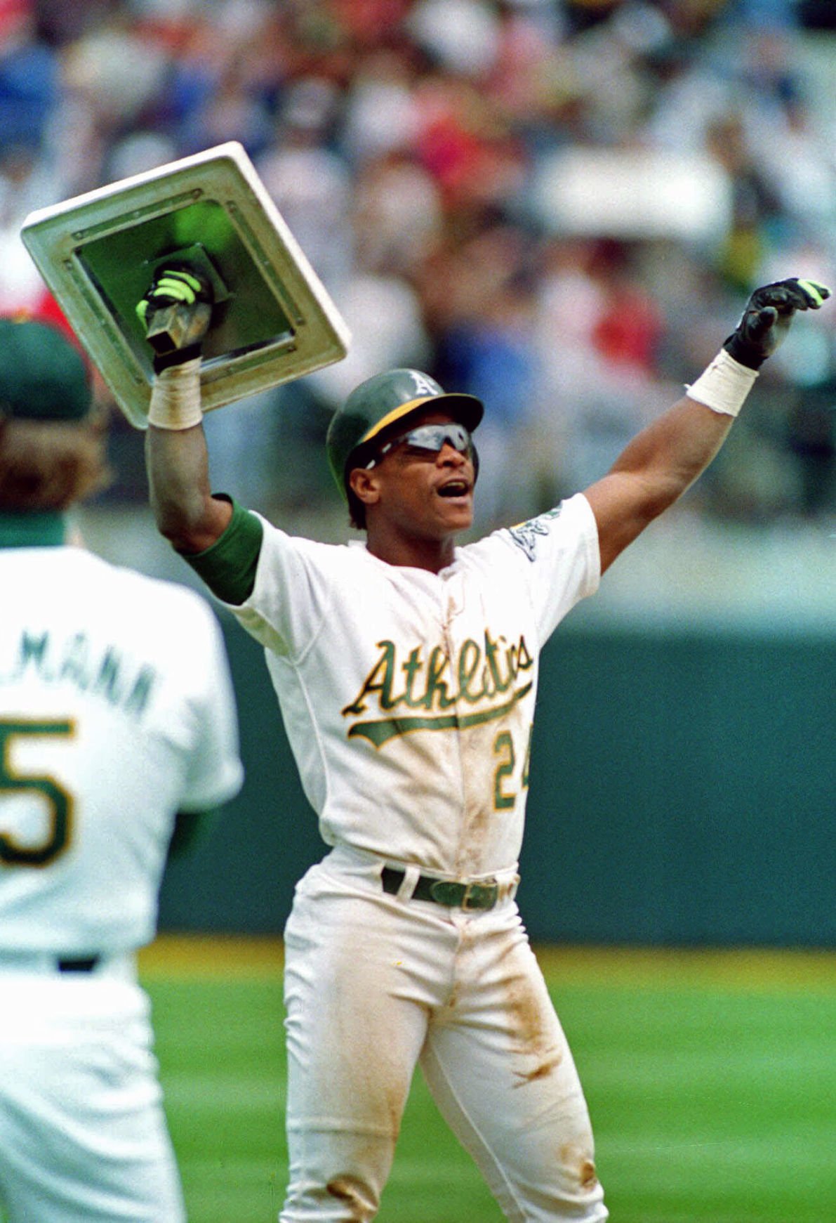 Oakland Athletics Rickey Henderson Sports Illustrated Cover Acrylic Print