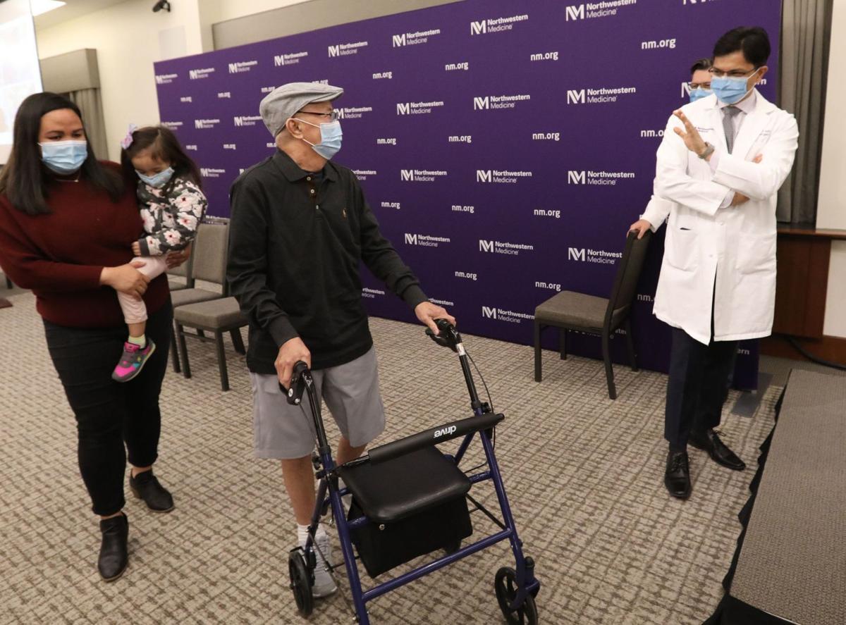 Double lung transplant patient Renato Aquino