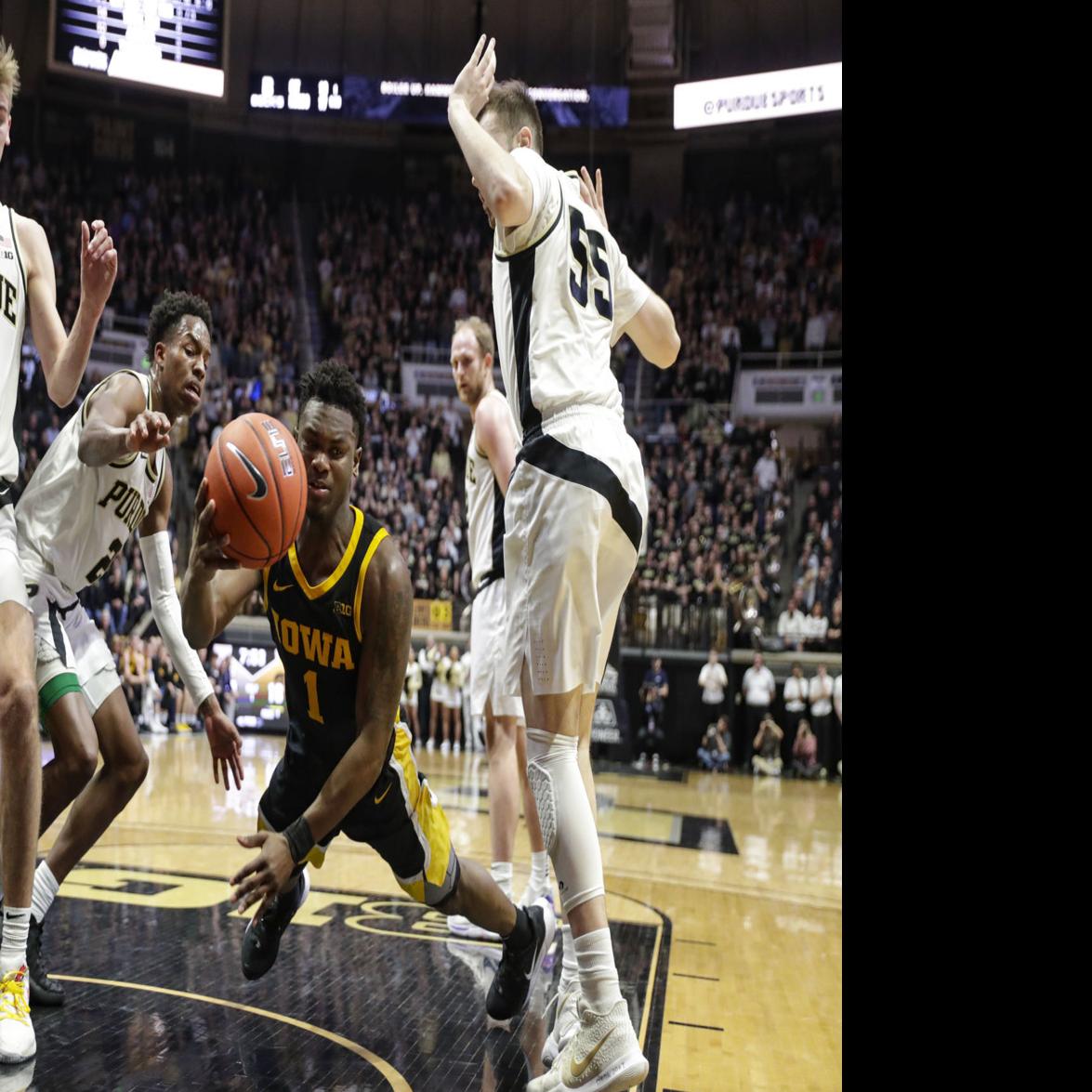 Jekyll And Hyde Purdue Team Tramples Hawkeyes Basketball