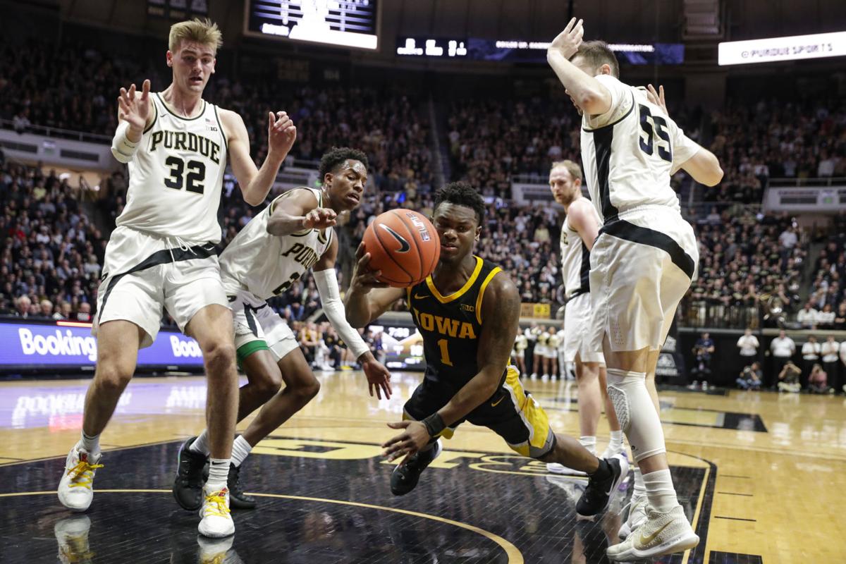Jekyll And Hyde Purdue Team Tramples Hawkeyes Basketball