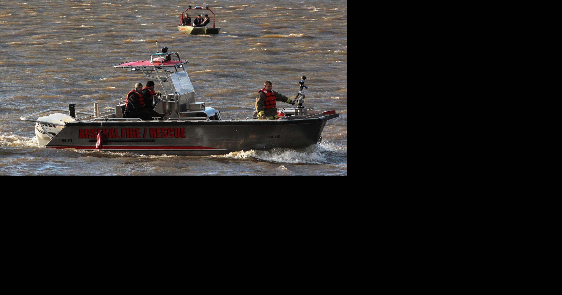 Police respond to person in the water near Centennial Bridge