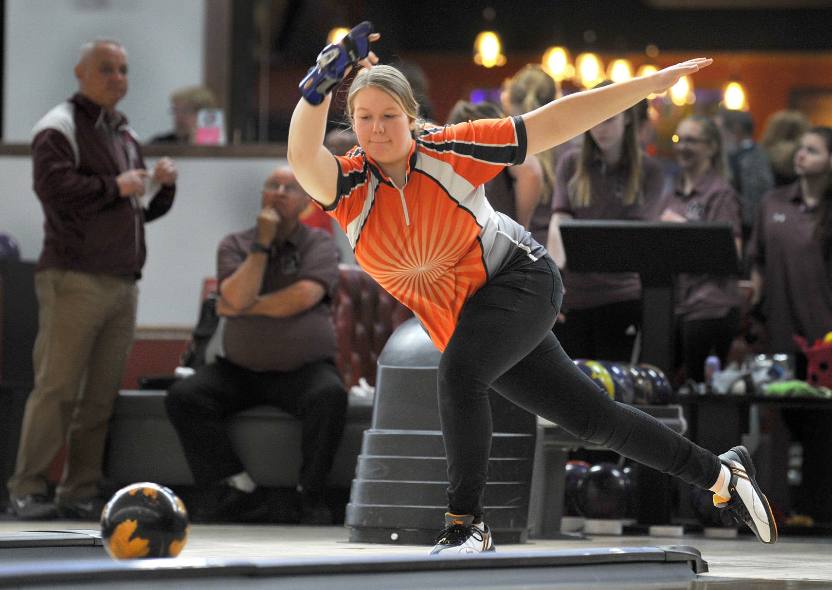 girls bowling