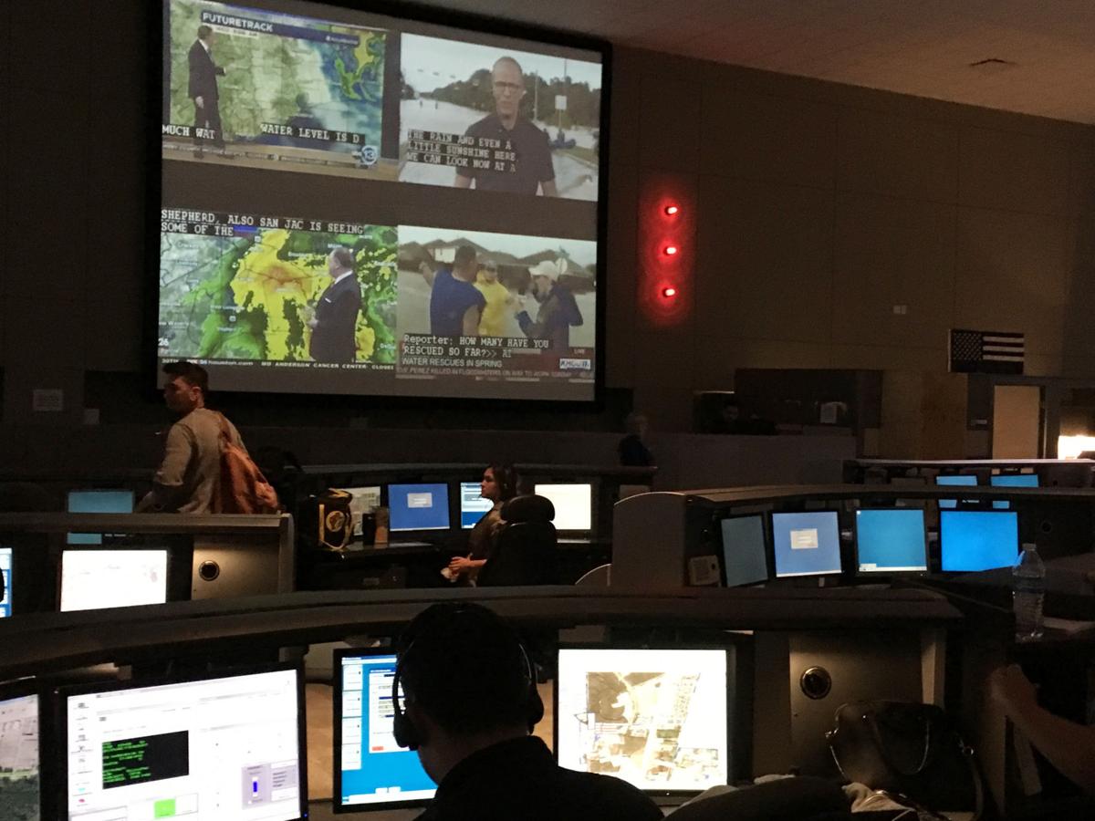 Hell S Breaking Loose A 911 Center Under Siege By Harvey Latest News Qconline Com