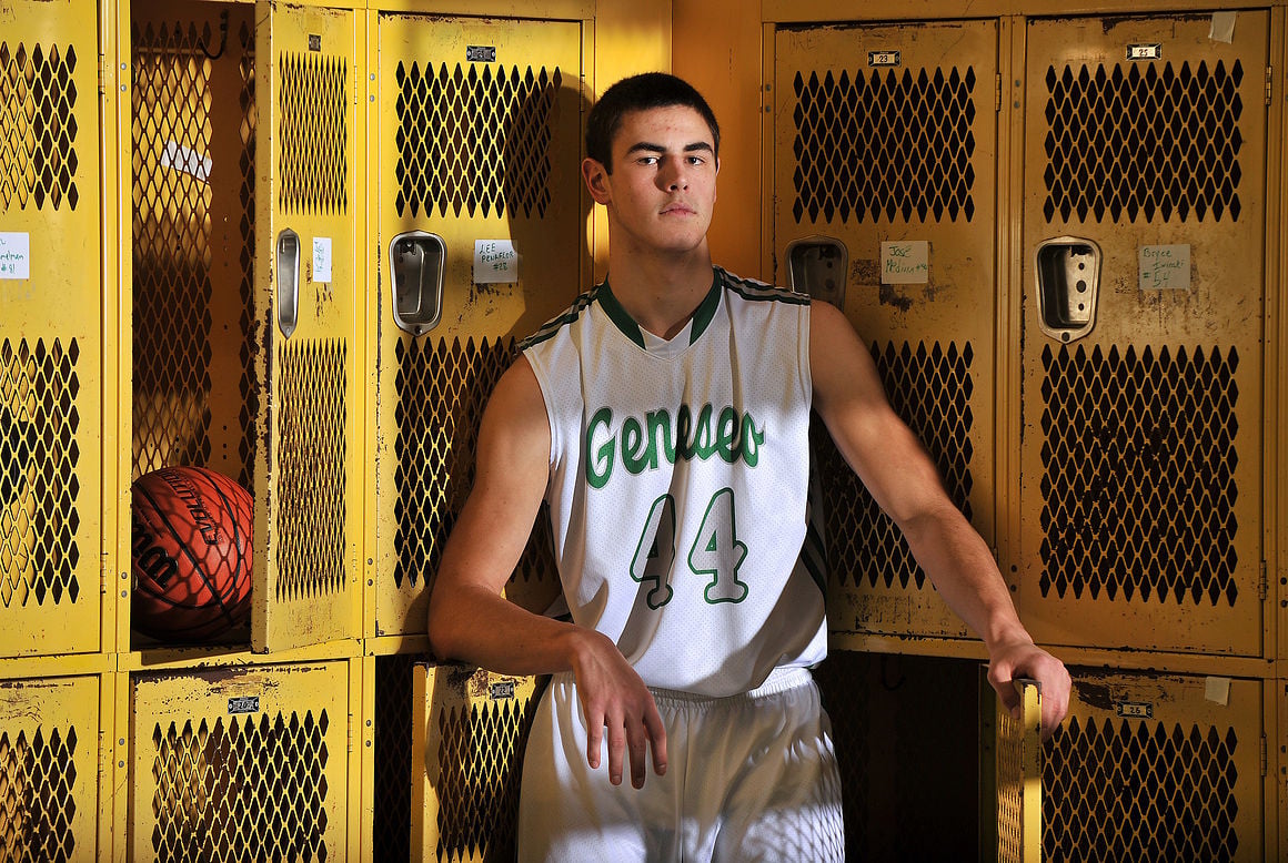 The sky is the limit for Geneseo big man Himmelman