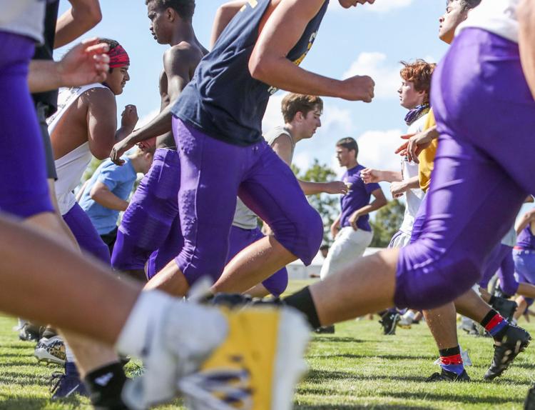 Photos Central DeWitt High School Football Practice