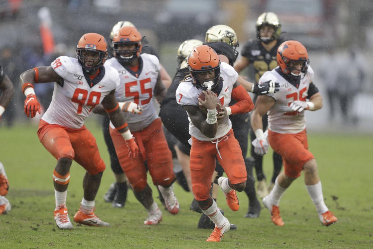 Fighting Illini Reign In The Rain At Purdue College Qconline Com