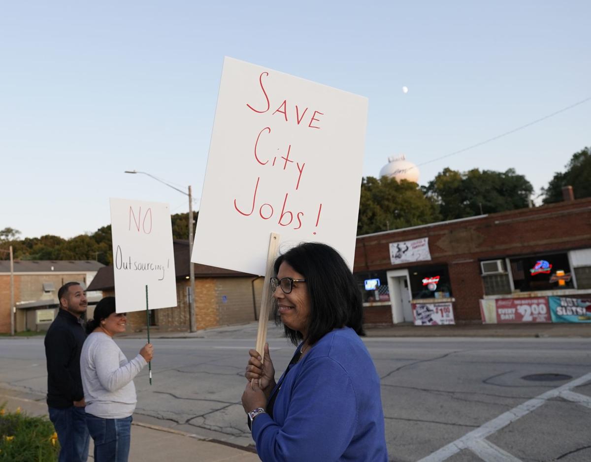 EM Council protest