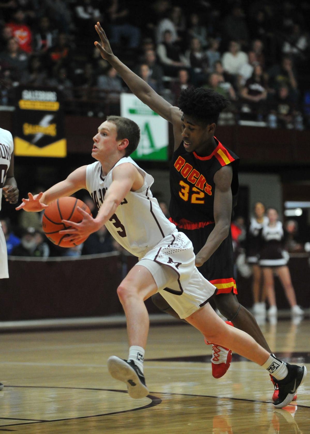 Rock Island Struggles But Runs Away From Moline Basketball