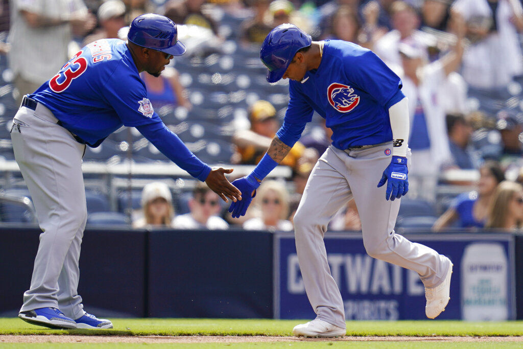 Cubs Padres Baseball