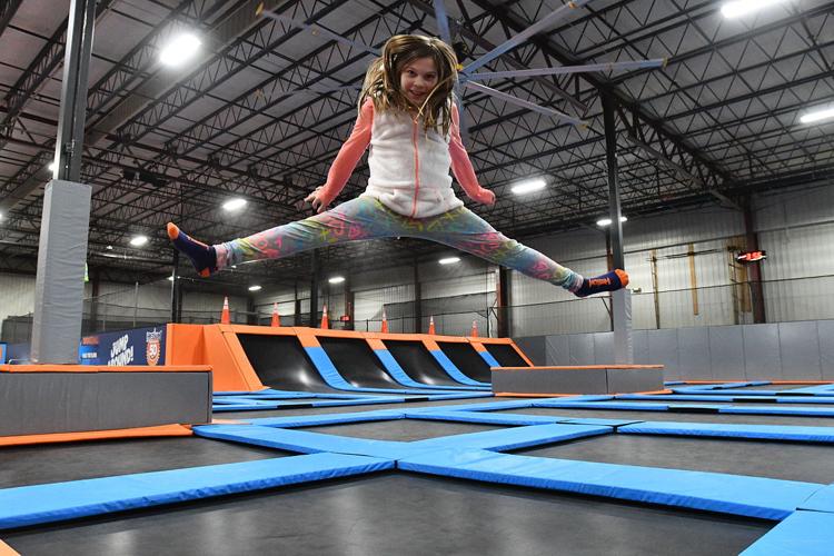 Dejar abajo Anónimo Dictar Jump for fitness and fun: Trampoline park opens in Eldridge | Body, Mind  and Soul | qconline.com