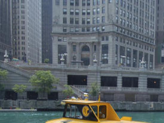 Take a water taxi to see the Windy City