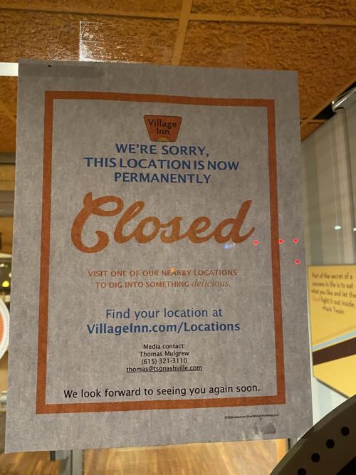Bettendorf Village Inn closes