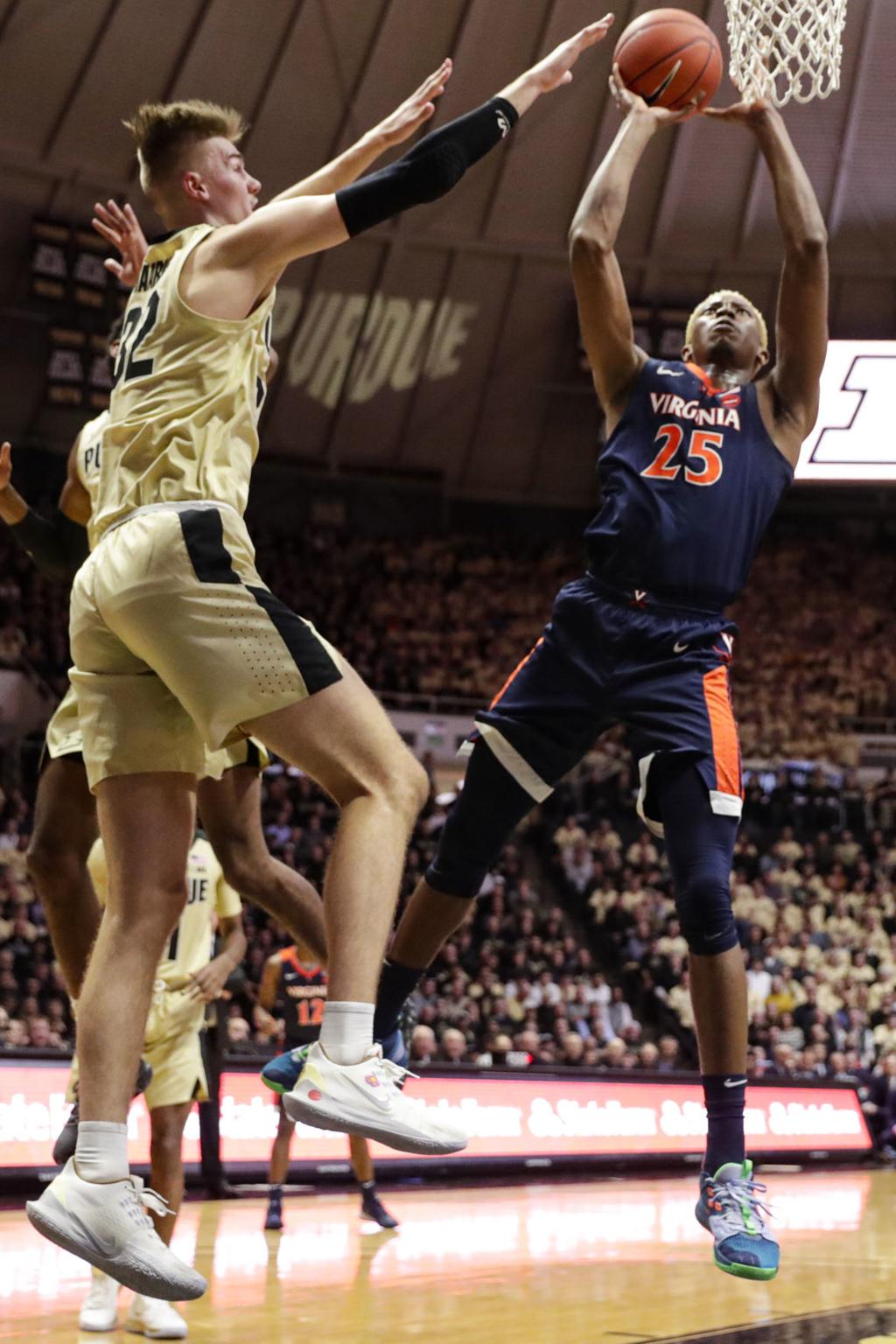 Top 25 Men S Basketball Stifling Defense Helps Purdue Blow Out No