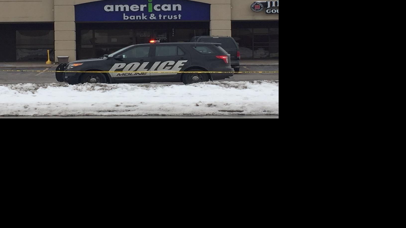 AMERICAN BANK IN MOLINE ROBBED AT GUNPOINT
